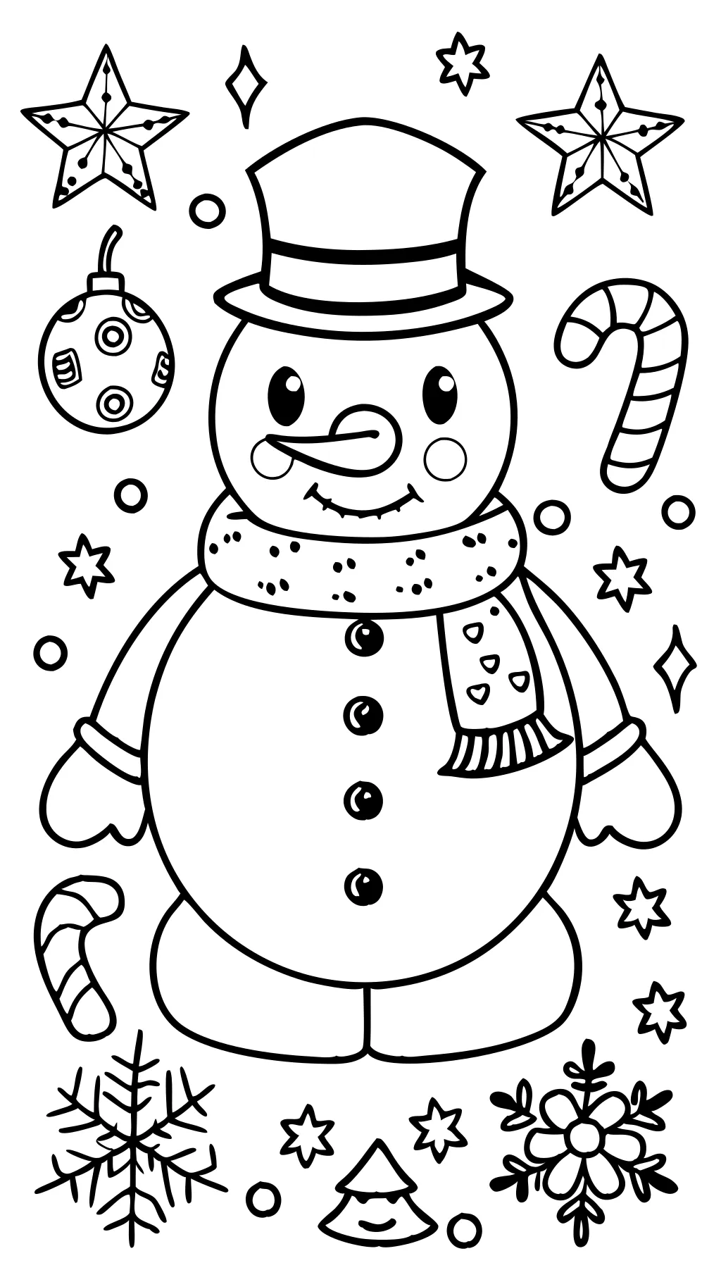 coloriage de Noël gratuit